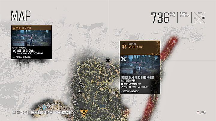 Podczas eksploracji mapy świata w Days Gone możesz natrafiać na różne opcjonalne lokacje, wśród których punkty NERO (NERO Checkpoints) są jednymi z ważniejszych - Days Gone: Porady na start - Days Gone - poradnik do gry