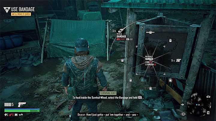 W Days Gone pasek zdrowia Deacona nie zacznie się automatycznie odnawiać po tym jak odniesie on jakieś obrażenia - Days Gone: Porady na start - Days Gone - poradnik do gry