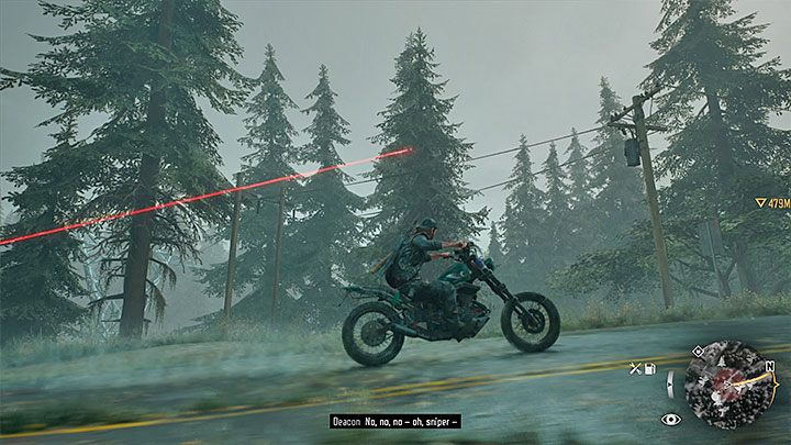 W Days Gone pojawiają się wrodzy snajperzy i mogą oni stanowić poważne zagrożenie dla głównego bohatera - Days Gone: Porady na start - Days Gone - poradnik do gry