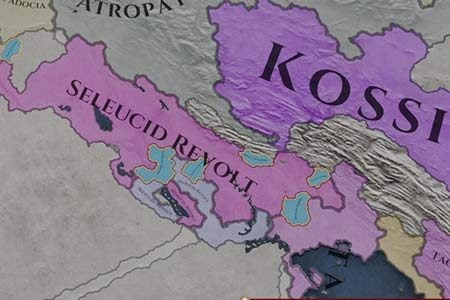 Imperium Seleucydów jest w rozsypce - wybuchły rebelia, która zajęła znaczną część terytorium poprzedniego rządu. - Rebelia i barbarzyńcy w Imperator Rome - Imperator Rome - poradnik do gry