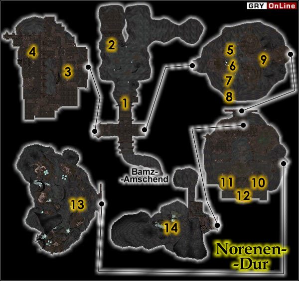 Do tych daedrycznych ruin można się dostać tylko przez krasnoludzkie - Bamz-Amschend - Norenen-Dur | Ruiny | The Elder Scrolls III Trójca - The Elder Scrolls III: Trójca - poradnik do gry