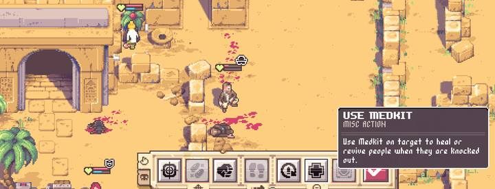 Jednostki mogą leczyć się podczas walk, korzystając z apteczek (medkits) - Pathway: Walka, porady - Pathway - poradnik do gry