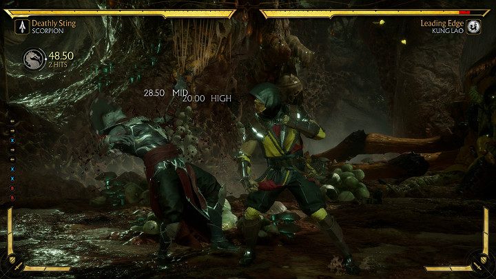 Kombosy w grze Mortal Kombat 11 nie są proste do wykonania i wymagają wiele praktyki, ale za to mogą w znacznym stopniu nadwątlić zdrowie przeciwnika - Wykonywanie kombo w Mortal Kombat 11 - Mortal Kombat 11 - poradnik do gry