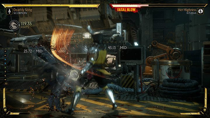 Kombo w grze Mortal Kombat 11 tworzysz według zasady ciąg kombo -> ruch specjalny -> ciąg kombo itd - Wykonywanie kombo w Mortal Kombat 11 - Mortal Kombat 11 - poradnik do gry