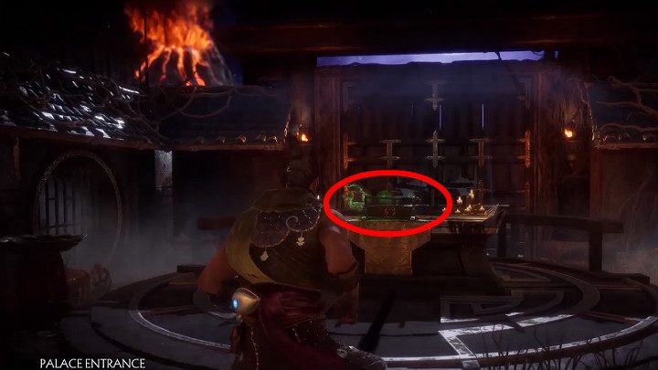 Młot Shao Khana to bardzo przydatne oręże, które pozwala na rozbijanie dzbanów lub szkieletów w celu zdobycia dodatkowych Koinsów - Krypta w Mortal Kombat 11 - Mortal Kombat 11 - poradnik do gry