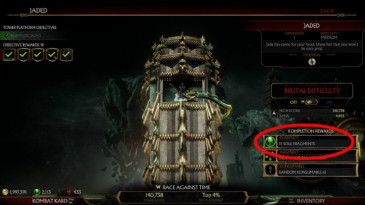 Wieże Czasu mogą być prawdziwą skarbnicą Fragmentów Dusz - Jak szybko zdobywać Fragmenty Dusz w grze Mortal Kombat 11? - Mortal Kombat 11 - poradnik do gry