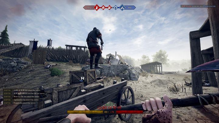 W trybie Frontline twoja drużyna musi przejmować punkty i wykonywać proste zadania. - Tryby gry w Mordhau - Mordhau - poradnik do gry