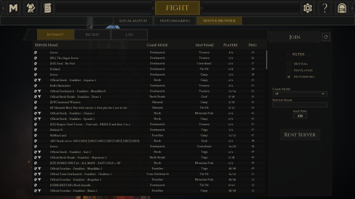 Najważniejsza kwestia - funkcja Matchmaking obecnie nie działa i nigdy nie wyszukuje serwera - Nie mogę znaleźć serwera, co robić? - Mordhau - poradnik do gry