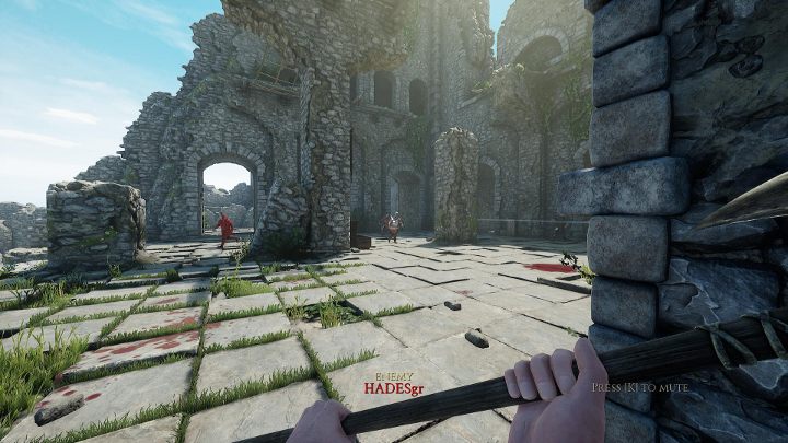 Walka z kilkoma przeciwnikami jednocześnie stanowi duże wyzwanie. - Skuteczna walka w Mordhau - Mordhau - poradnik do gry