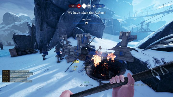 W meczach drużynowych, współpraca przybliży was do zwycięstwa. - Porady dla początkujących w Mordhau - Mordhau - poradnik do gry