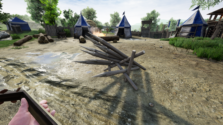 Wejście w Wooden Spikes zadaje obrażenia. - Jak używać Toolboxa w Mordhau? - Mordhau - poradnik do gry