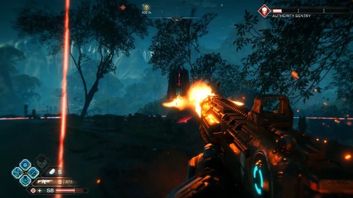 Koło tej wieży znajduje się parę kontenerów za którymi możesz się schować - Wieże władzy w lokacji Dzicz | Rage 2 - Rage 2 - poradnik do gry