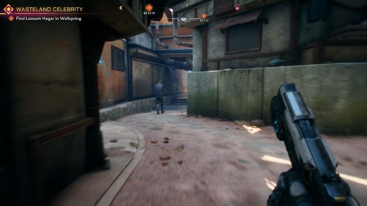 Na pierwszym możliwym skrzyżowaniu skręć w lewo - Jak odblokować złote skórki do broni w Rage 2? - Rage 2 - poradnik do gry