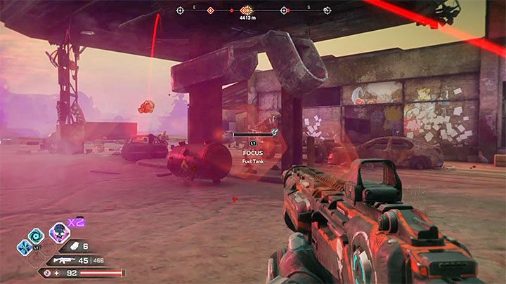 Zajmij się atakowaniem dowolnych lokacji z przeciwnikami aż napotkasz na jakiegoś zbira rzucającego granatami - Gorący ziemniak | Trofeum w Rage 2 - Rage 2 - poradnik do gry