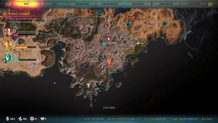 Wieża ta znajduje się we wschodniej części lokacji Kręte kaniony, na zachód od Arki na Drżącym Wzgóru - Wieże władzy w lokacji Kręte kaniony | Rage 2 - Rage 2 - poradnik do gry