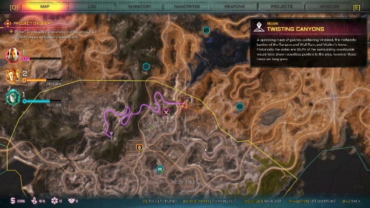 Wieża ta znajduje się na samym szczycie lokacji Kręte kaniony - Wieże władzy w lokacji Kręte kaniony | Rage 2 - Rage 2 - poradnik do gry