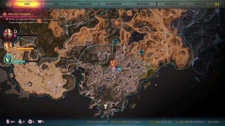 Wieża ta znajduje się w środkowej części mapy - Wieże władzy w lokacji Kręte kaniony | Rage 2 - Rage 2 - poradnik do gry