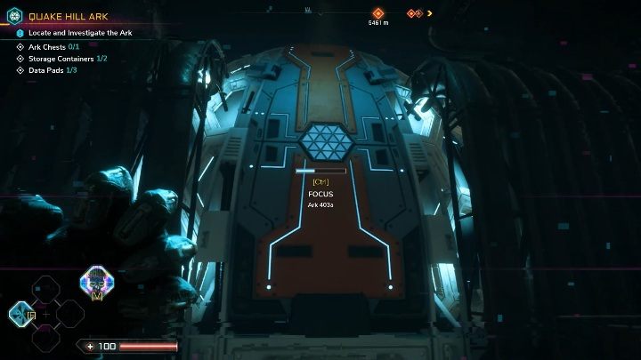 Za mostem znajduje się arka, otwórz ją za pomocą umiejętności - Arka w lokacji Kręte kaniony | Rage 2 - Rage 2 - poradnik do gry