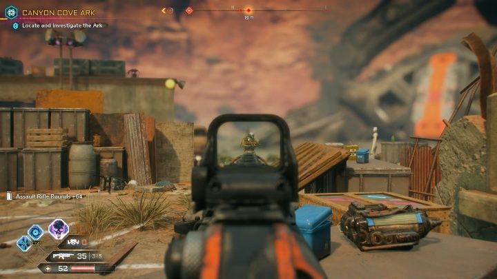 Przed wejściem do Arki musisz pozbyć się wrogów - Arka w lokacji Przerwany Trakt | Rage 2 - Rage 2 - poradnik do gry