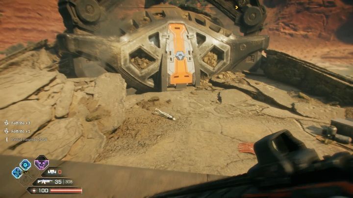 Po wyeliminowaniu przeciwników udaj się do Arki - Arka w lokacji Przerwany Trakt | Rage 2 - Rage 2 - poradnik do gry