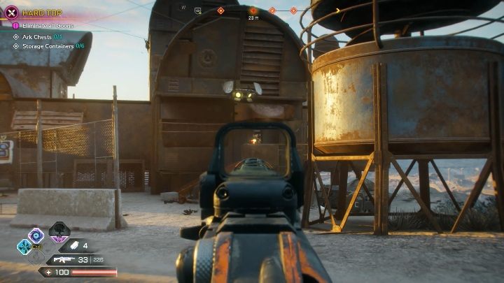 W tej lokacji znajdziesz 1 ark chests i 6 storage containers - Kryjówki bandytów w lokacji Kręte kaniony | Rage 2 - Rage 2 - poradnik do gry