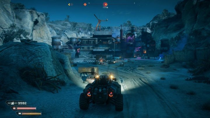 W tej lokacji znajdziesz 1 ark chests, 6 storage containers i 1 data pads - Kryjówki bandytów w lokacji Kręte kaniony | Rage 2 - Rage 2 - poradnik do gry