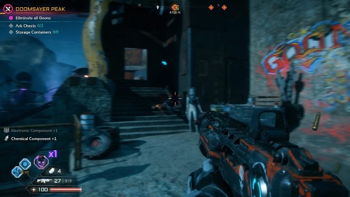 W tej lokacji znajdziesz 2 ark chests i 8 storage containers - Kryjówki bandytów w lokacji Kręte kaniony | Rage 2 - Rage 2 - poradnik do gry