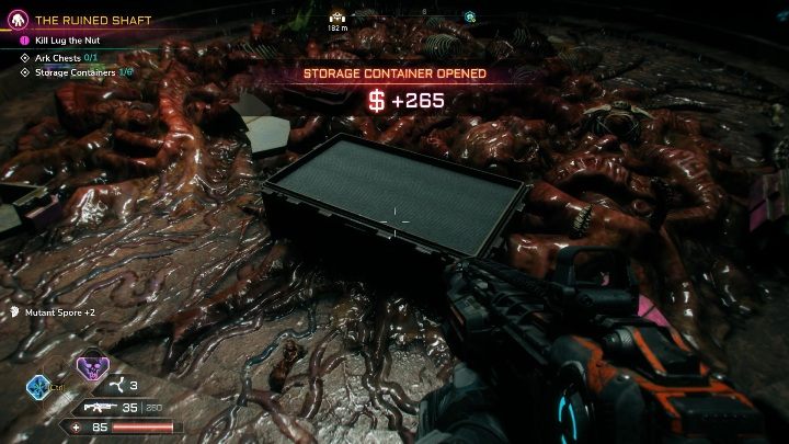 W tej lokacji znajdziesz 6 Storage Containder i 1 Ark Chests - Gniazda Miażdżycieli w lokacji Zrujnowany Szyb | Gniazda Miażdżycieli w Rage 2 - Rage 2 - poradnik do gry