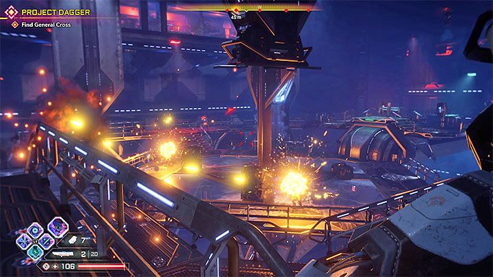 Po tym jak znajdziesz się w nowej dużej sali rozpocznie się większa bitwa - Projekt Sztylet | Solucja gry Rage 2 - Rage 2 - poradnik do gry