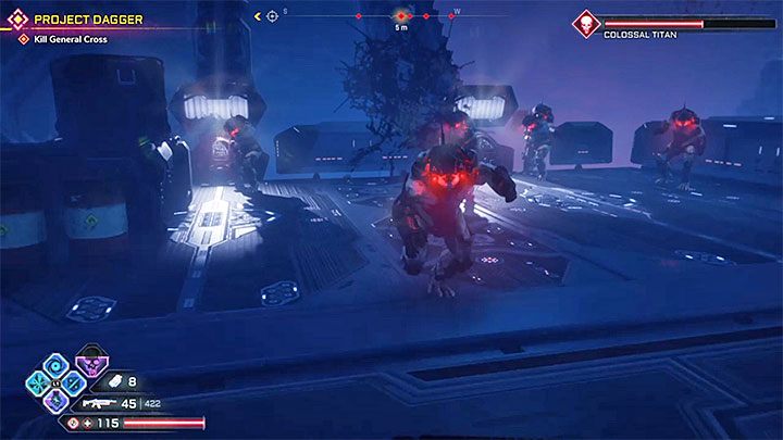 Boss wycofa się i musisz po raz pierwszy rozprawić się z jego obstawą - Tytana | Boss w Rage 2 - Rage 2 - poradnik do gry