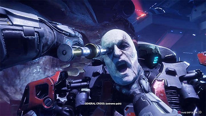 Pokonanie Tytana załączy cut-scenkę z wykonania egzekucji na Generale Crossie (z samym generałem bezpośrednio się już nie walczy) - Tytana | Boss w Rage 2 - Rage 2 - poradnik do gry