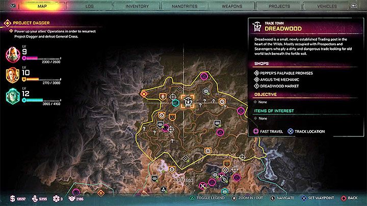 Druga opcjonalna to Dreadwood w regionie Dzicz (powyższy obrazek) - Lista trofeów w Rage 2 - Rage 2 - poradnik do gry