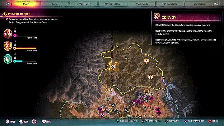 Gra domyślnie nie pozwala na śledzenie konwojów, ale nie musisz na szczęście tracić czasu na odnajdywanie ich - Przystanek na żądanie | Trofeum w Rage 2 - Rage 2 - poradnik do gry