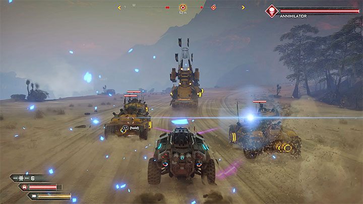 W przypadku niektórych wrogich pojazdów możesz otrzymać informację, że są chronione przez tarcze energetyczne (Energy Shields) - Przystanek na żądanie | Trofeum w Rage 2 - Rage 2 - poradnik do gry