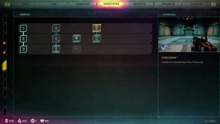 Antygrawitacja 1 (Anti Gravity 1) - pole grawitacyjne trwa 2 sekundy - Wir - Nanotryty w Rage 2 - Rage 2 - poradnik do gry