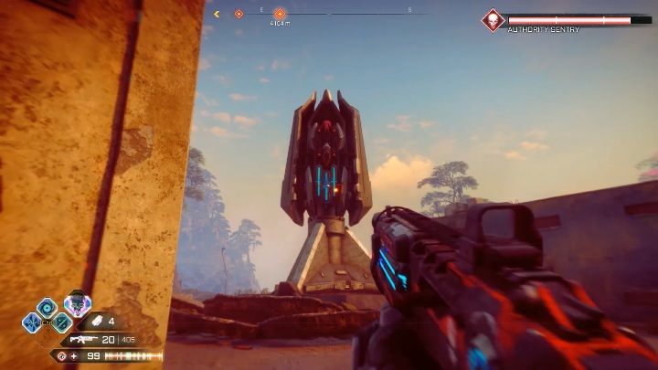 Ta wieża władzy znajduje się w mieście - Wieże władzy w lokacji Bagna Sekreto | Rage 2 - Rage 2 - poradnik do gry
