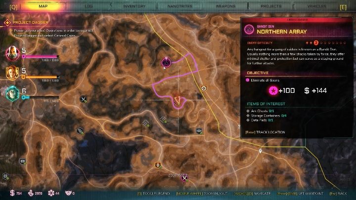 Północna Instalacja znajduje się w północnej części lokacji - Kryjówki bandytów w lokacji Przerwany Trakt | Rage 2 - Rage 2 - poradnik do gry