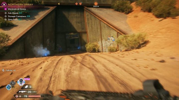 W tej lokacji znajdziesz 1 ark chests, 1 data pad i 4 storage containers - Kryjówki bandytów w lokacji Przerwany Trakt | Rage 2 - Rage 2 - poradnik do gry