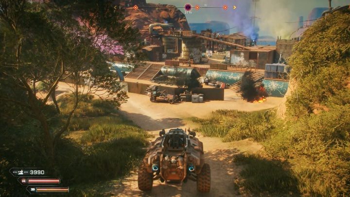 W tej lokacji znajdziesz 5 storage containers - Kryjówki bandytów w lokacji Przerwany Trakt | Rage 2 - Rage 2 - poradnik do gry