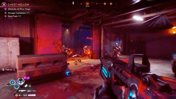 W tej lokacji znajdziesz 2 data pads i 2 storage containers - Kryjówki bandytów w lokacji Bagna Sekreto | Rage 2 - Rage 2 - poradnik do gry