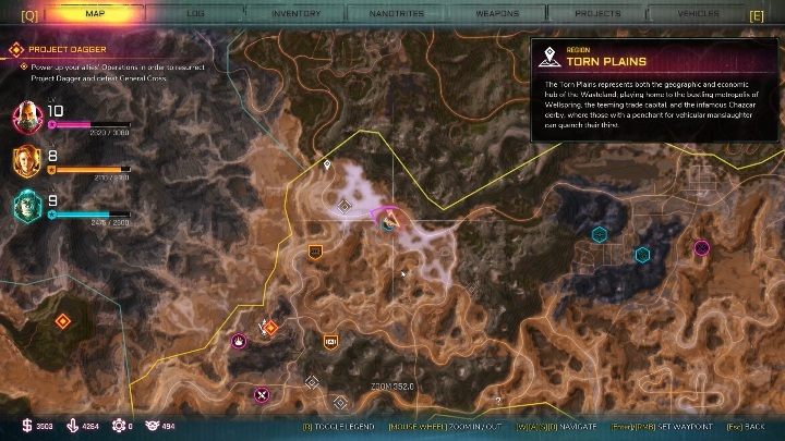 Wieża ta znajduje się we wschodniej części lokacji Torn Plains, obok Echa Strażnika - Wieże władzy w lokacji Rozdarte Równiny | Rage 2 - Rage 2 - poradnik do gry