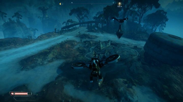 Gdy zbliżysz się do tych terenów wieża władzy zostanie zrzucona przez specjalne urządzenie - Wieże władzy w lokacji Rozdarte Równiny | Rage 2 - Rage 2 - poradnik do gry