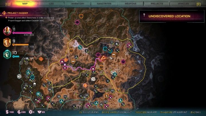 Arka ta znajduje się na środkowej części lokacji, na wschód od miasta - Arka w lokacji Rozdarte Równiny | Rage 2 - Rage 2 - poradnik do gry