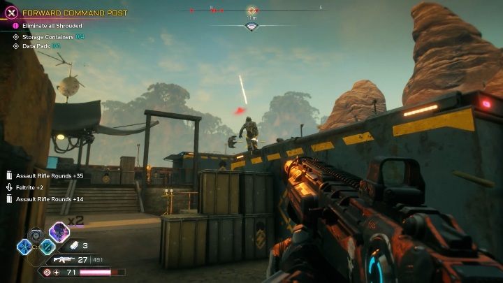 W tej lokacji znajdziesz 1 data pad i 4 storage containers - Kryjówki bandytów w lokacji Rozdarte Równiny | Rage 2 - Rage 2 - poradnik do gry