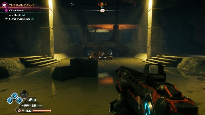 Pamiętaj, że twoim celem jest zabicie Sackheda - Gniazda Miażdżycieli w lokacji Bólozboirnik | Gniazda Miażdżycieli w Rage 2 - Rage 2 - poradnik do gry