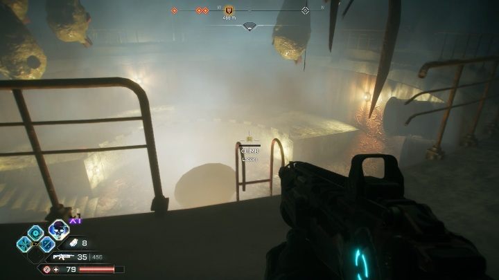 Gdy zobaczysz wielki otwór w podłodze wskocz do środka - Gniazda Miażdżycieli w lokacji Bólozboirnik | Gniazda Miażdżycieli w Rage 2 - Rage 2 - poradnik do gry