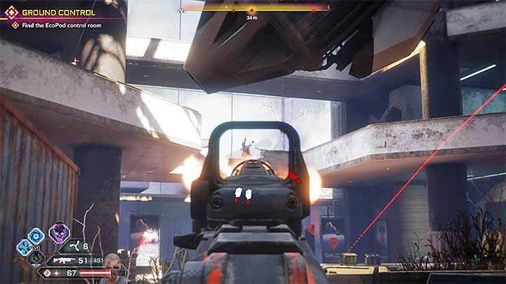 Podejdź do szerokiego biurka w lobby i skorzystaj z czytnika dłoni - Kontrola lotów | Solucja gry Rage 2 - Rage 2 - poradnik do gry