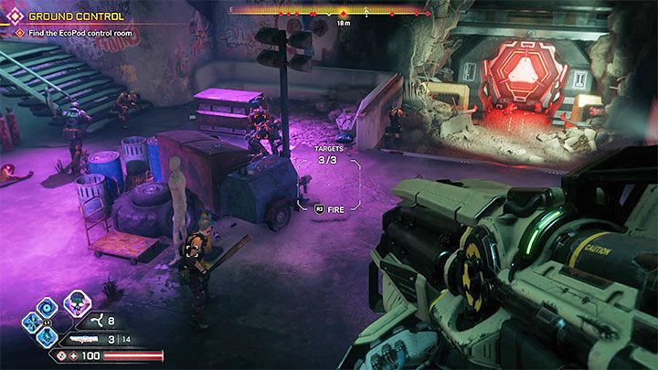 Kontynuuj podróż przez budynek połączoną z atakowaniem wrogów - Kontrola lotów | Solucja gry Rage 2 - Rage 2 - poradnik do gry