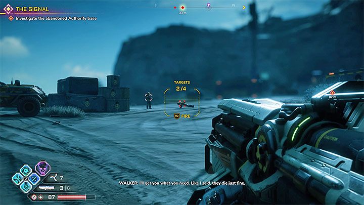 Nowym celem podróży jest Opuszczona baza Władzy (Abandoned Authority Base) zlokalizowana w południowej części mapy w regionie Kręte Kaniony - Sygnał | Solucja gry Rage 2 - Rage 2 - poradnik do gry