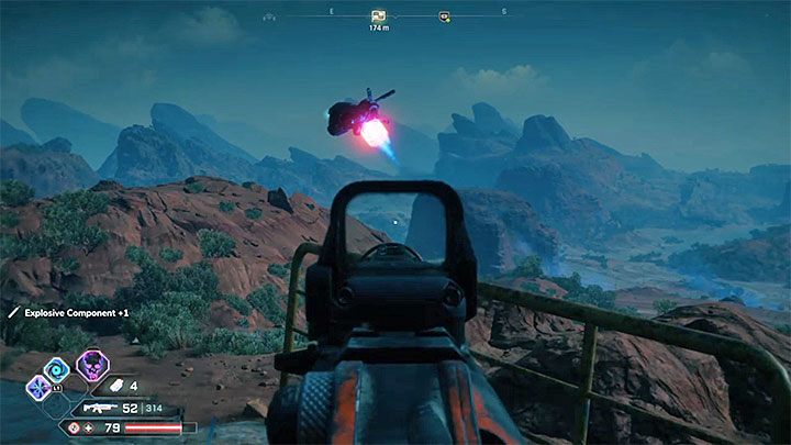 Dron rozpocznie ucieczkę po tym jak się do niego zbliżysz lub po tym jak w niego wycelujesz - Jak odnajdywać i niszczyć drony szpiegowskie w Rage 2? - Rage 2 - poradnik do gry